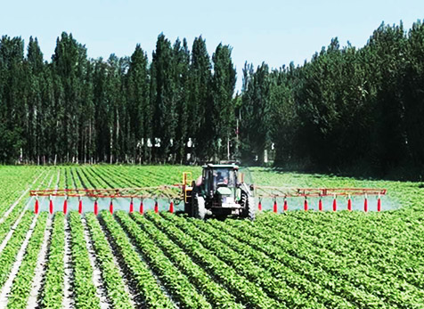 MILE米乐3WPQ-5000型牵引式可变轮距喷杆喷雾机